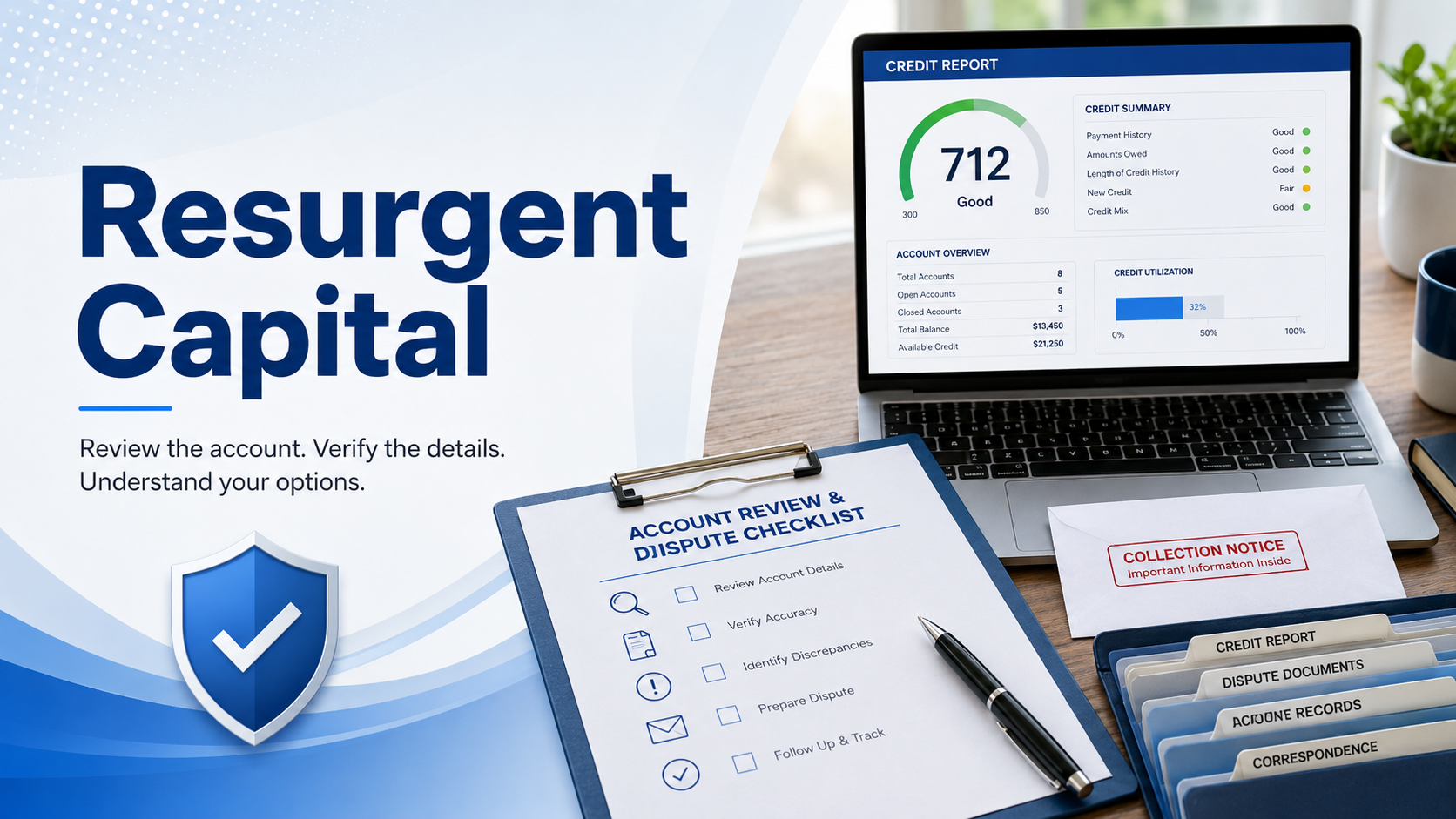 Credit repair planning and dispute documentation for Glendora, Mississippi